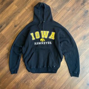 Vintage Iowa Hawkeyes hoodie / size XL